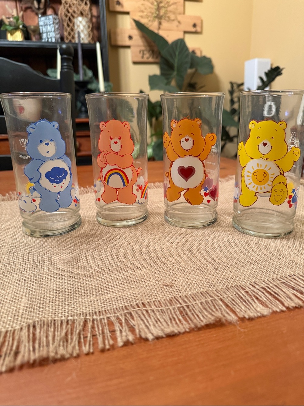 Vintage 1983 Care Bears Glasses